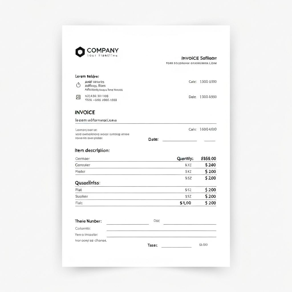 Modern Invoice